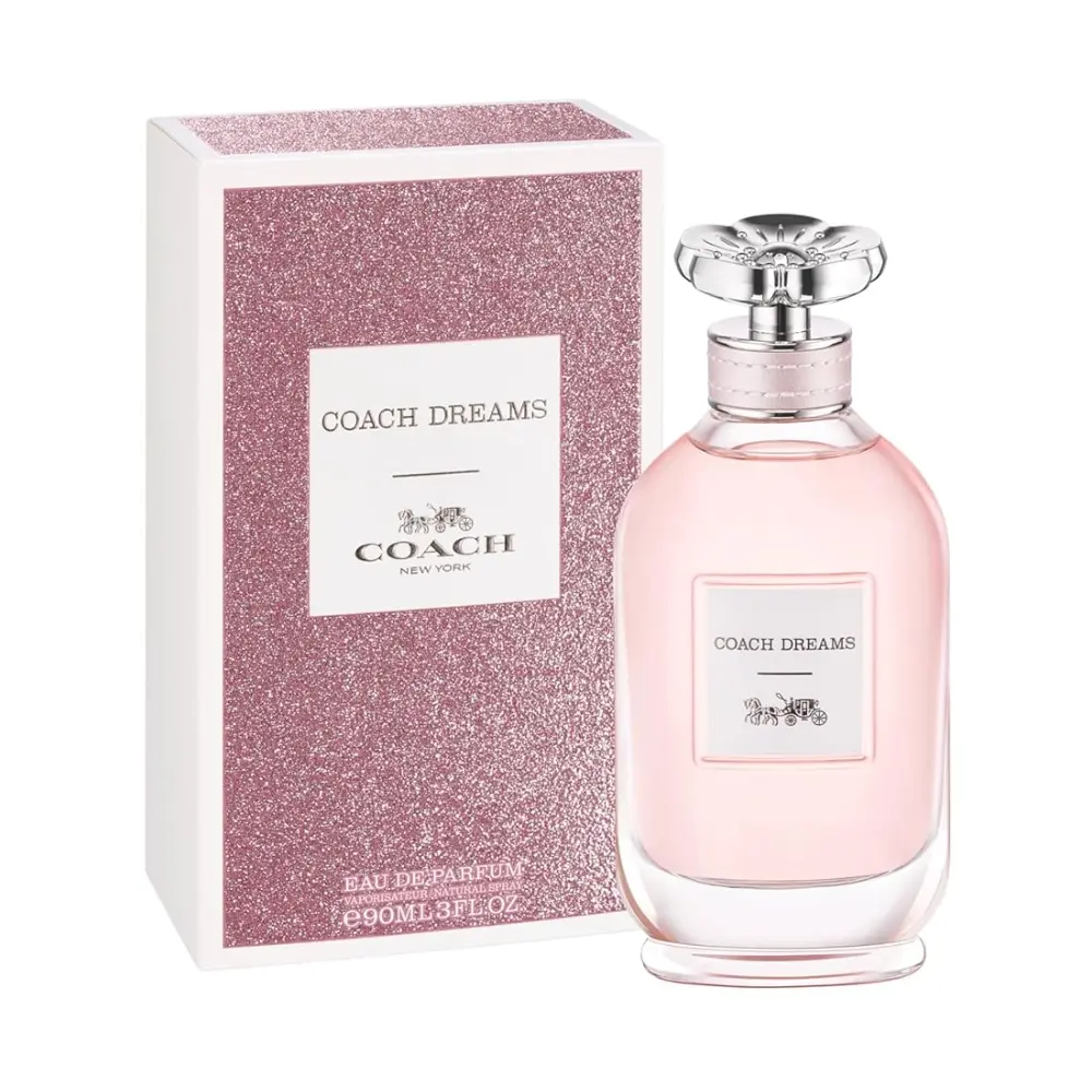 Coach Dreams Eau De Parfum for Women – Fruity Floral Dreamy Perfume (1.3 oz / 2.0 oz / 3.0 oz) Coach Dreams Eau De Parfum for Women – Fruity Floral Dreamy Perfume (1.3 oz / 2.0 oz / 3.0 oz)