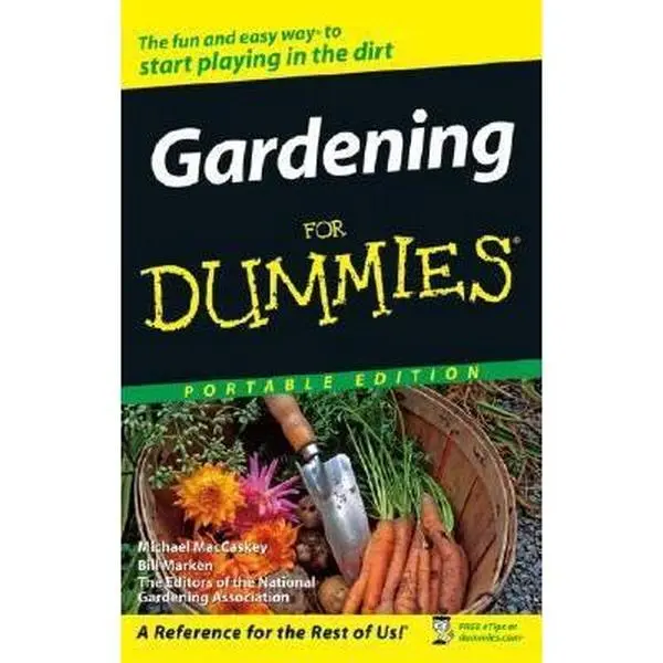 USED-Gardening For Dummies by Michael MacCaskey (Paperback)