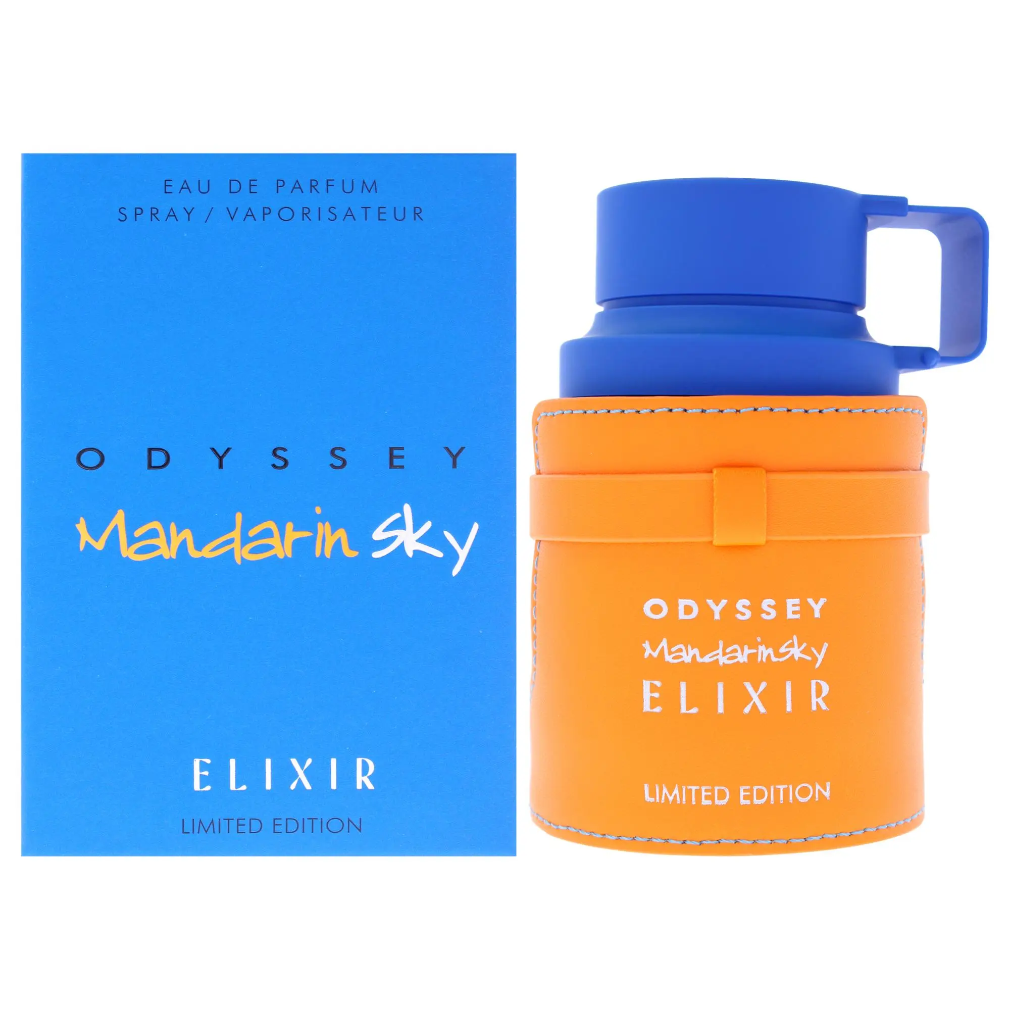 Armaf Odyssey Mandarin Sky Elixir Limited Edition - Trusted Brand, Exclusive Design, Long-Lasting Men's 3.4 fl oz EDP Spray (Unisex Fragrance)