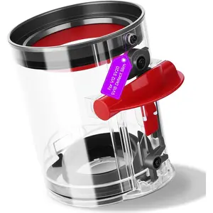 Dust Bin Replacement Parts Compatible with V12 Detect Slim Dyson SV30 SV46 SV20 V10 Digital Slim SV18 Vacuum Cleaner Canister Attachment, Bin Compatible with Cordless Vacuum Part No.965272-01