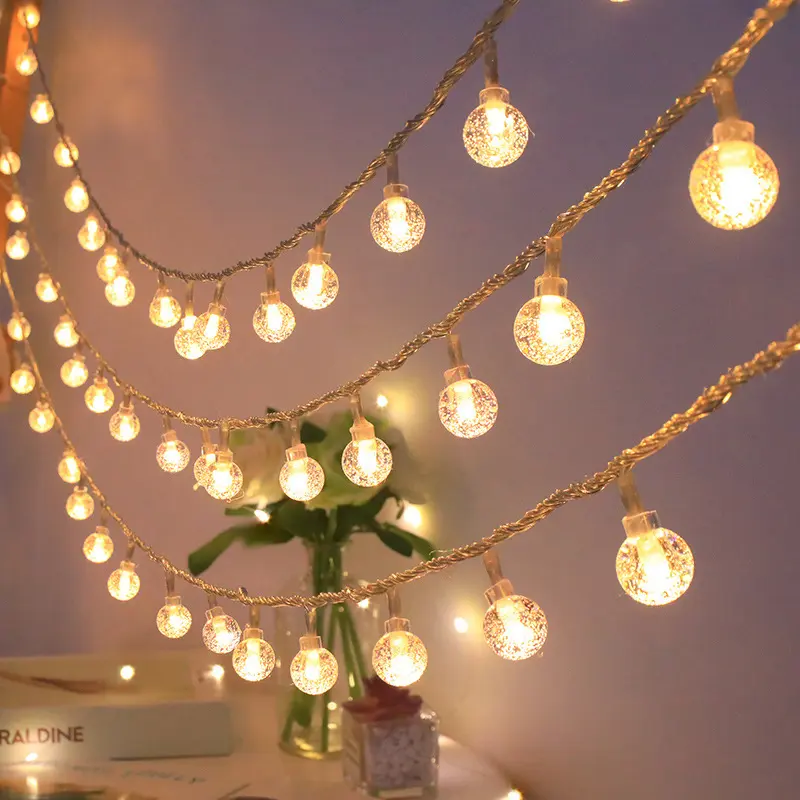1 Pack LED String Lights, 3M 240-LED Waterproof Outdoor Fairy Lights, Warm Ambient Lights for Garden & Party Decor