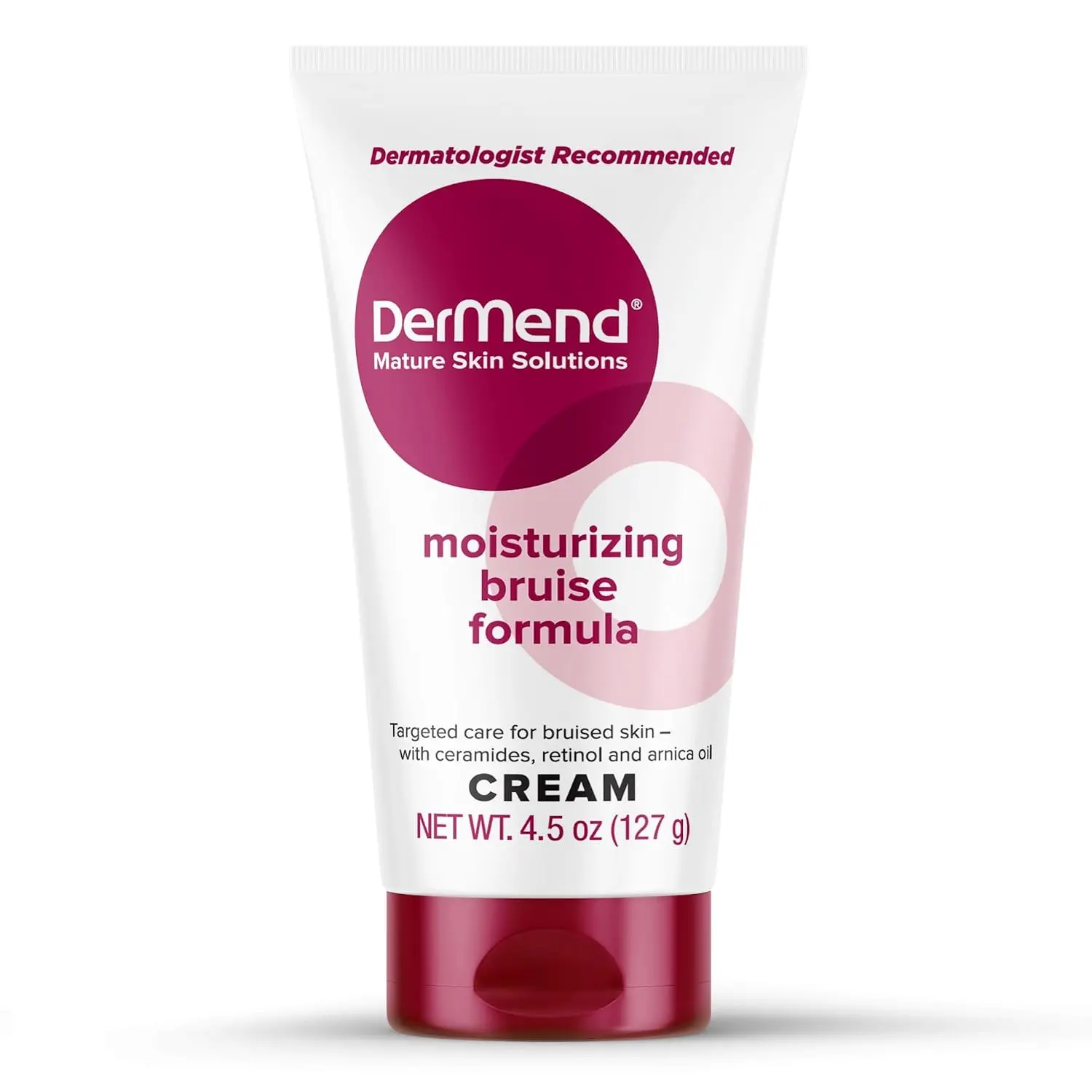 Dermend Arnica Bruise Cream with Vitamin K, 4.5 oz - Dermatologist-Recommended Moisturizer for Thin & Mature Skin, Formulated with Retinol, Ceramides & Arnica Oil
