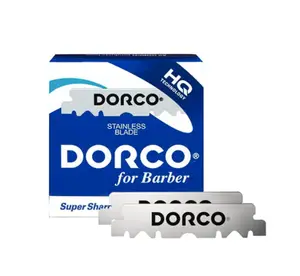 100 DORCO Single Edge Razor Blades For Professional Barbers And Traditional Shaving Enthusiasts