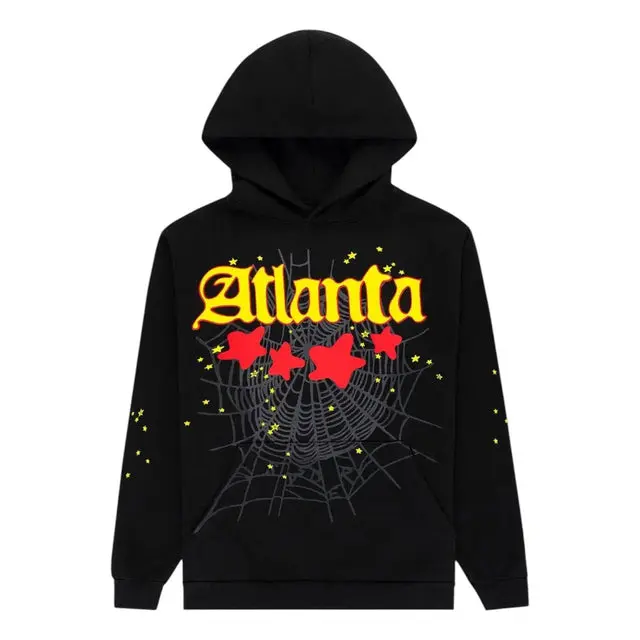 Sp5der Atlanta Hoodie 'Black'
