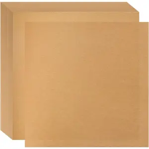 100pcs 12x12 inch Unbleached Parchment Paper Sheets for baking, Heavy-Duty Precut Parchment Paper Squares, Brown Non-Stick liners for Oven, Cooking & Wrapping Food, Air Fryer Liners