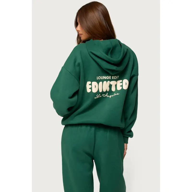 Retrovert Fall25 04 Rhinestone Never Been Normal Hoodie