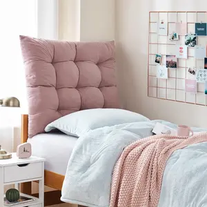 Rainha - Puffy Tufted College Headboard - Mauve Taupe