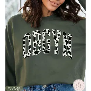 OBGYN T-SHIRT / Sweatshirt  , Gynecologist tee   Labor and Delivery Gift,Graduation Gift Fabric Cotton