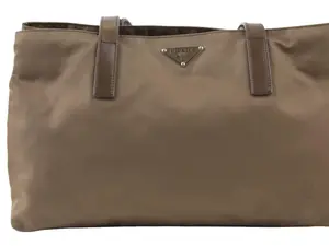 Pre-owned PRADA Nylon Tote Bags Vela Sport Brown Tote