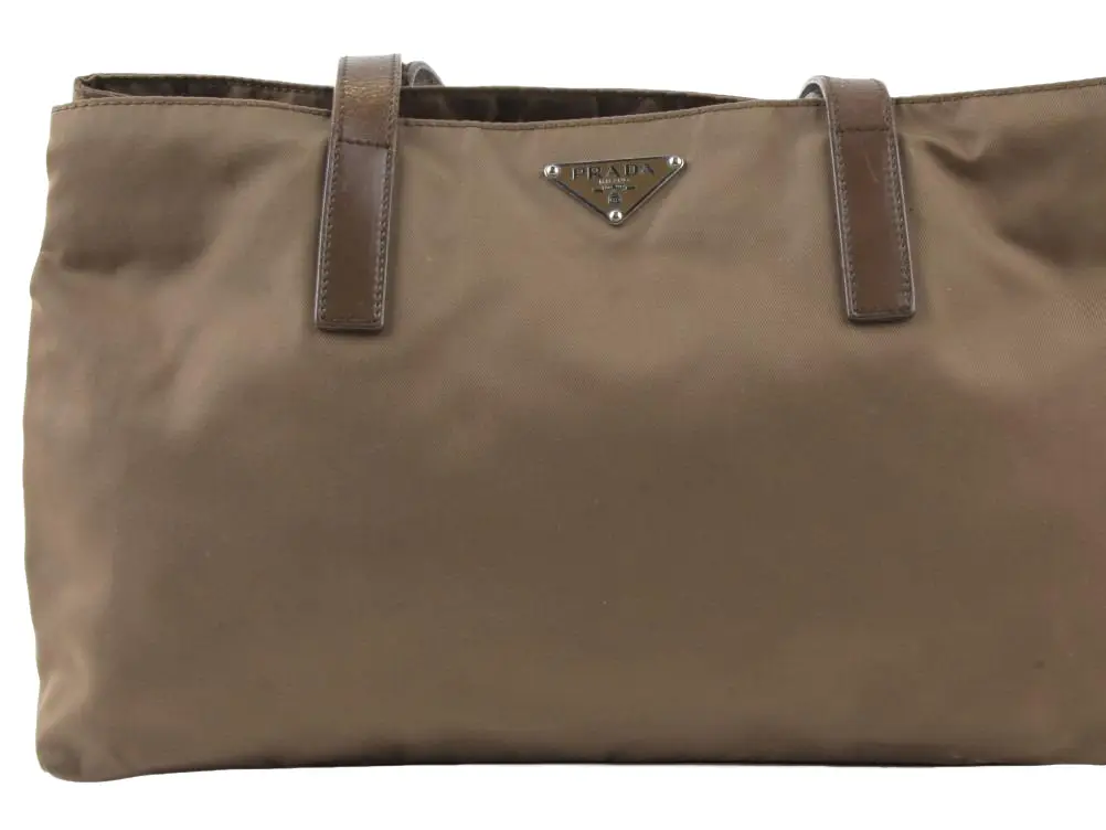 Pre-owned PRADA Nylon tote bags Vela Sport Brown Tote