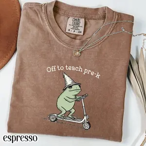 Comfort Colors Pre K Grade Teacher TShirt, Preschool Teacher T-Shirt, Pre K Teacher Tee, Back to School T-Shirt, Teacher Tee