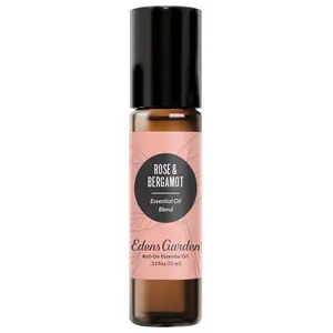 Rose & Bergamot Essential Oil Roll-On- A Perfect Mix Of Floral & Citrus