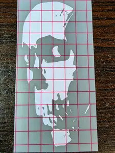 Evil Dead Evil Dead 2 Skull Ash 80's Horror Vinyl Car Decal Sticker Handmade in USA Premium Outdoor Vinyl Water & UV Resistant Easy Application Decal