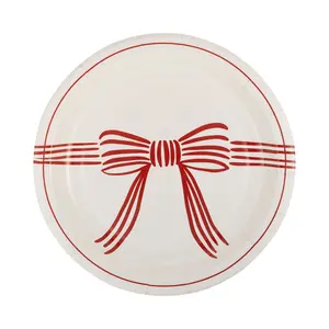 Red Bow Plate