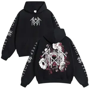 Sleep Token Flowers Red Logo T-Shirts, Crewneck Sweatshirts & Pullover Hoodie, Sleep Token Tour 2025 Tee, New Song Concert Tour, Gift for Fan, Even in Arcadia Band Merch, Metal Band Distro Graphic Tee BHT45