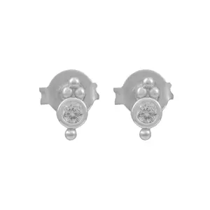 EVRY JEWELS Gold or Silver Plated Women's Hypoallergenic Jasmine Earrings
