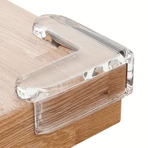 Anti collision corner table corner transparent anti-collision corner furniture corner soft package corner child safety PVC protective cover