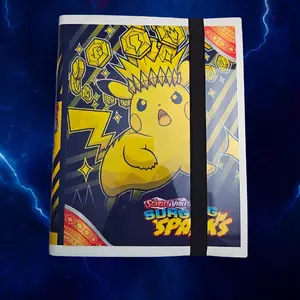 Handmade Inspired Surging Sparks Master Set Binder – 540 Card Capacity