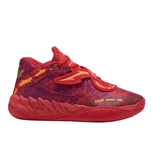 PUMA Mens X Lamelo Ball Mb.05 Crowd Surf Basketball Sneakers Shoes - Red PUMA Mens X Lamelo Ball Mb.05 Crowd Surf Basketball Sneakers Shoes - Red