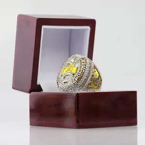 2024  ring A solid wood box of souvenirs for university game fans as a gift  2025 size 8-14