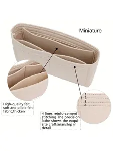 GG Marmont Matelasse Wallet Bag - Beige - Elegant Organizer for Mini Shoulder Bags, Purse Storage - Women's Luxury Accessories - Durable Construction & non-washable care - Compatible with Designer Bag