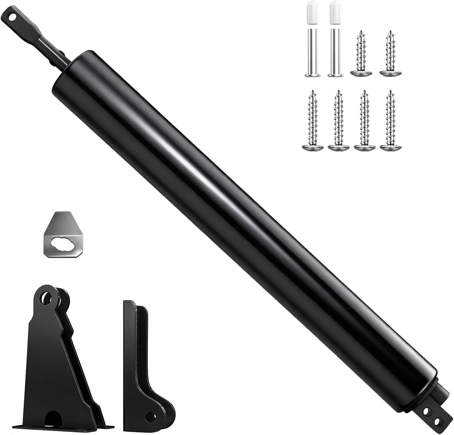 Storm Door Closer, Heavy Duty Pneumatic Screen Door Closer, Adjustable Closing Speed