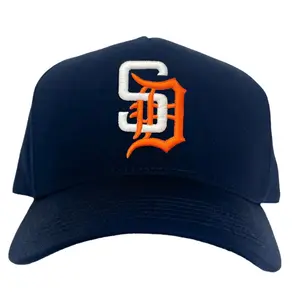 Navy SD A-Frame Snapback