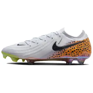 Nike Phantom GX 2 Elite Electric Football Cleats for Men with Comfortable Fit in White and Orange Trending Shoes, House White Official Shoes to Get / Maison Mihara