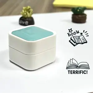 Teacher Book Stamp, Reading Stamp for Teachers, Office Stamping Tool, Perfect Gift Idea, Creative Design, Ideal for Note Marking