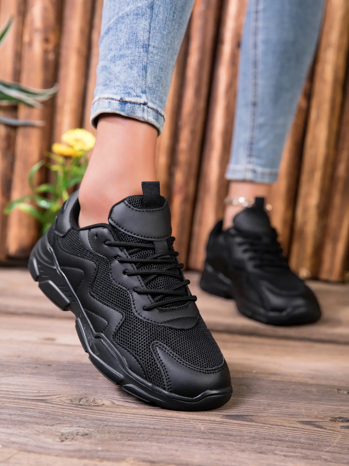 Breathable Mesh Thick Sole Dad Shoes for Women, Height-Increasing Slimming Casual Sports Shoes, Versatile and Comfortable Footwear, Fashion Sneakers, Thick Soled Sneakers, All Seasons Sneakers