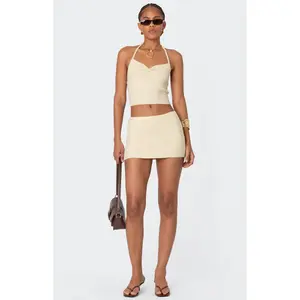 Edikted Women's Fiona Knit Mini Skirt - Multicolor