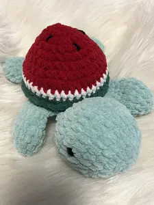 Crochet Watermelon Turtle