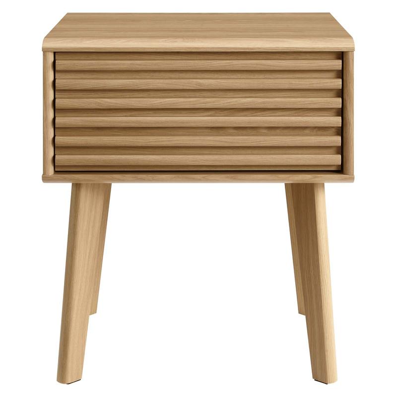 Modway Render End Table in Oak