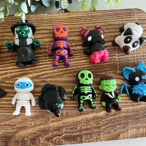 Halloween 3D printed mini, articulating, 3D print