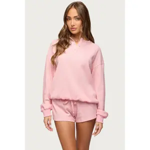 Baila Waffle Henley Top