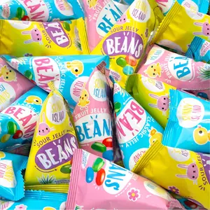 Jelly Beans | 18 Mini Packs | Easter Candy Individually Wrapped | Easter Eggs Fillers | Sour & Classic Fruit Mix for Egg Hunt, Baskets and Party Favors