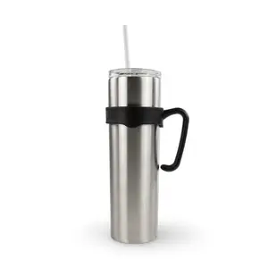 30oz Tapered Skinny Tumbler W/ Bonus Handle