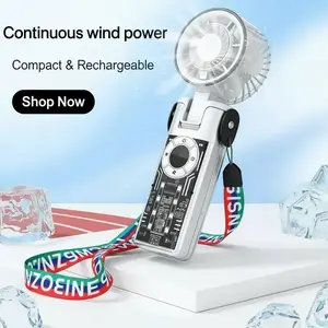 Game Day Essential! CoolHill 2026 World Cup Edition Handheld Fan – 199 Speeds + Ice-Cooling Tech, 3H Uninterrupted Battery, Foldable for USA/Canada/Mexico Summer Travel Protection Device