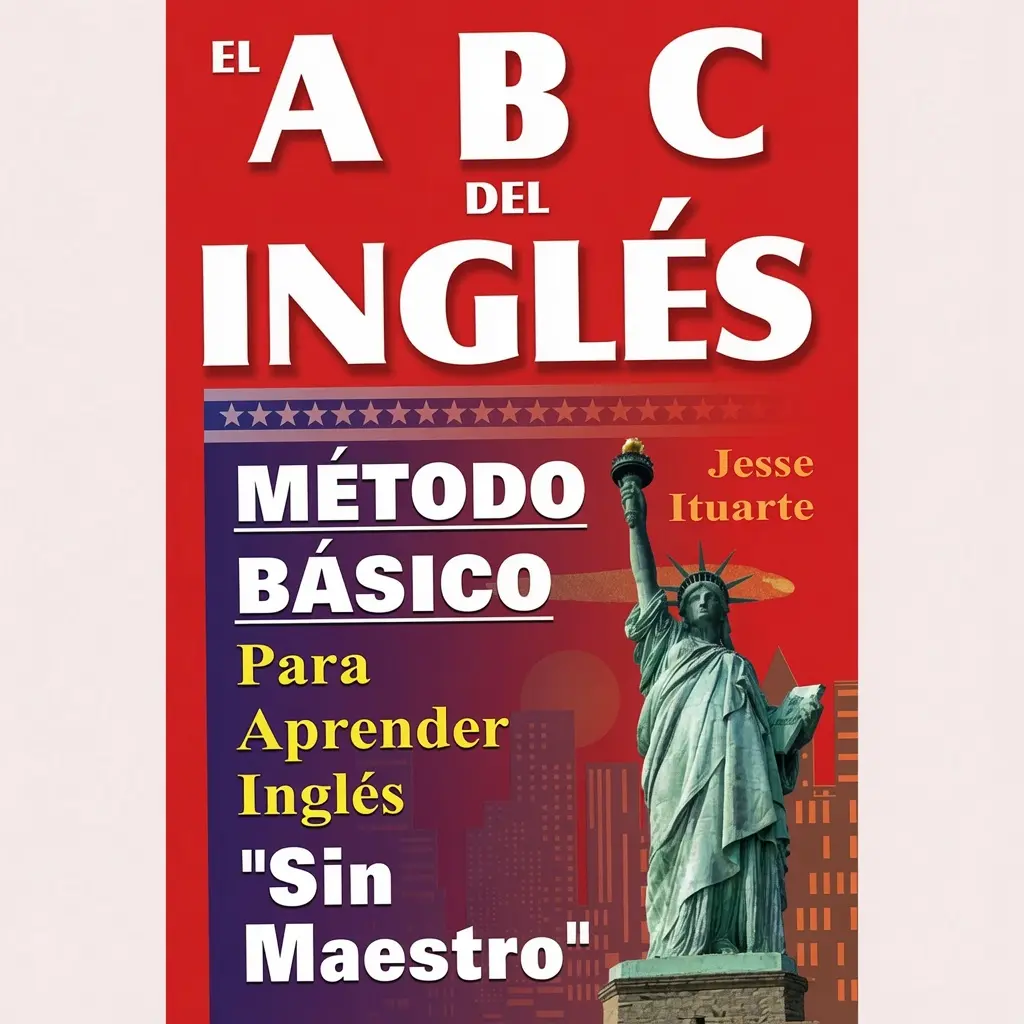 ABCs del Ingles: Basic Self-Teaching Method Book for Language Practice, English and Spanish Edition (Learning Resource for Independent Language Learners), English Paperback, Language Learning Tool