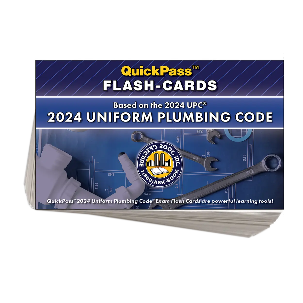 Uniform Plumbing Code QuickPass Flash-Cards Based on the 2024 UPC