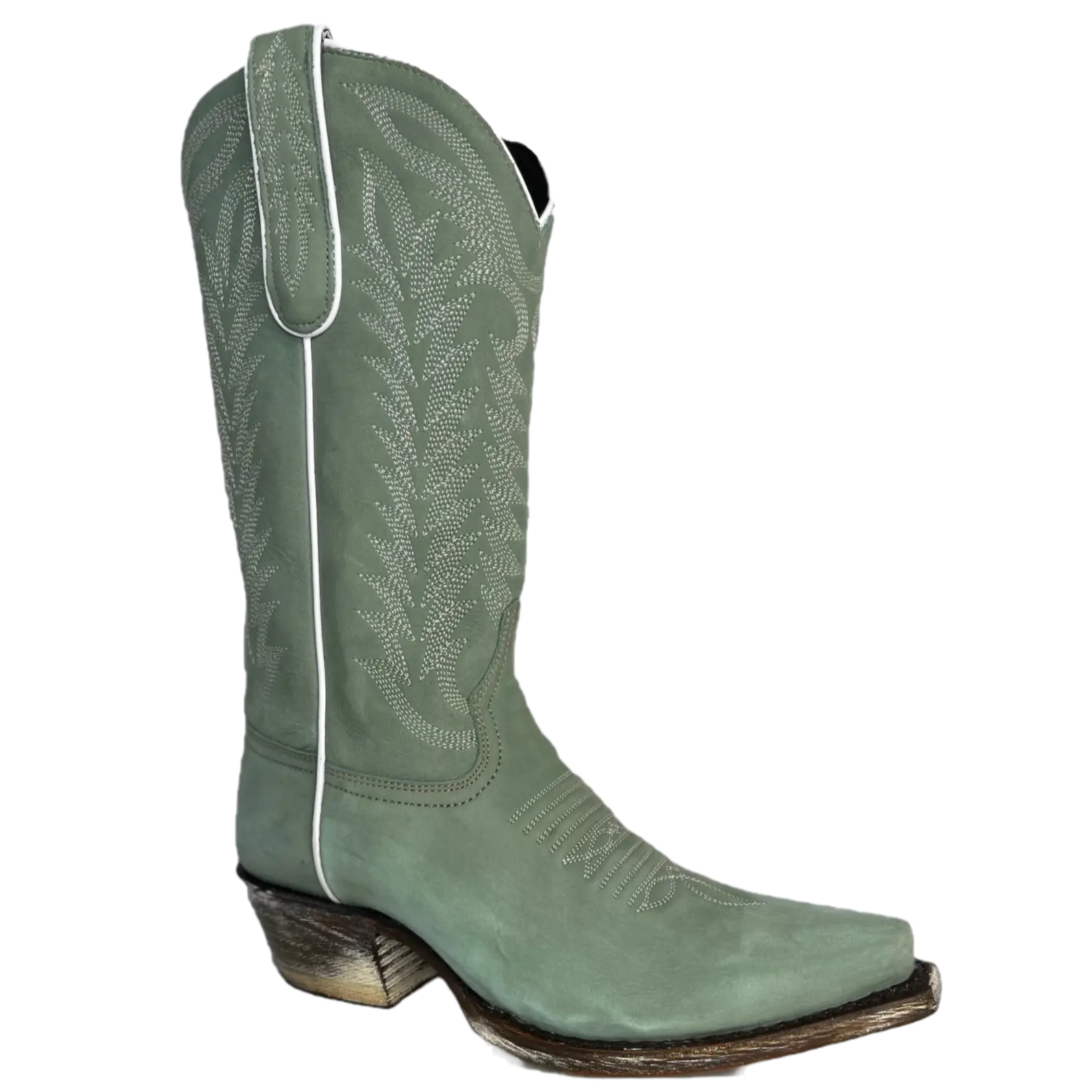 Caborca Silver Ladies Arkansas Ciel Snip Toe Boots SLMAA669-CL
