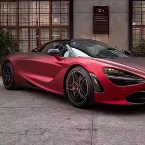 Car Color Changing Film, 1 Count Matte Photoelectric Coating PET Car Body Color Changing Film, Matte Electroplating Sticker, Motorcycle Electroplating Red Car Sticker, Motorbike