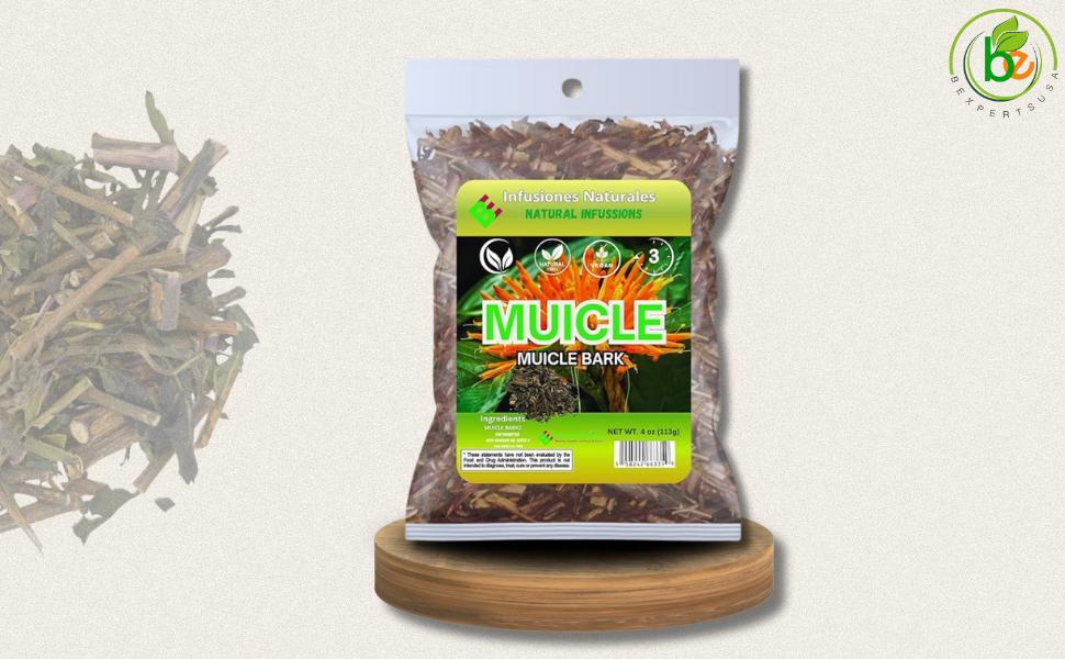 Muicle Té (Mexican Honeysuckle Herbal Tea) - 4 oz - 100% Natural, Vegan, Non-GMO: Muicle Té (Mexican Honeysuckle Herbal Tea) - 4 oz - 100% Natural, Vegan, Non-GMO:
