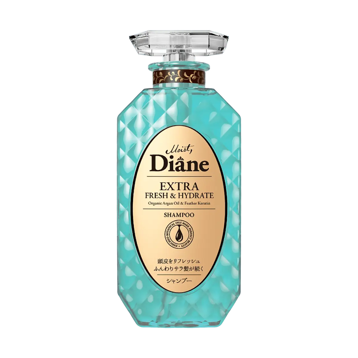 Diane Perfect Beauty Fresh Shampoo – Silicone-Free Amino Acid Formula, Oil Control, Scalp Refreshing, Hydrating & Volumizing for Fine, Flat Hair, 450ml