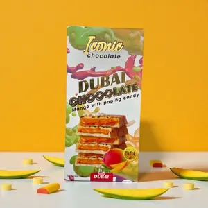 Dubai Iconic Chocolates with Mango and Poping Candy
