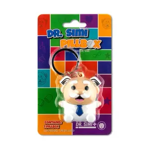 Dr. Simi Pillbox & Astronaut Pillbox Dual Pack for Easy Medication Management and Versatile Pill Storage Solutions