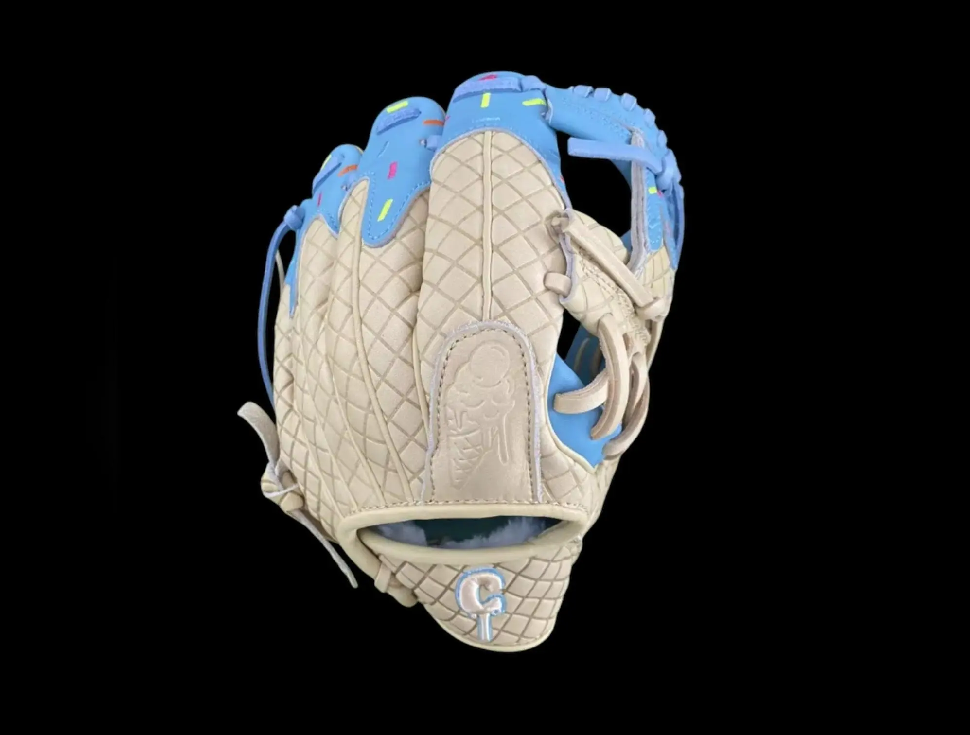 Custom Ice Cream Series Kip Baby Blue 11.5” I-Web Infield Baseball Glove