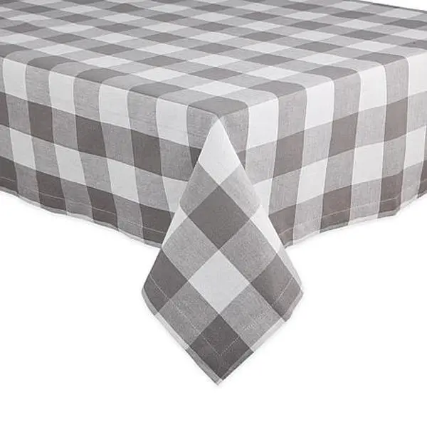 Design Imports Buffalo Check Tablecloth - 60" x 84"