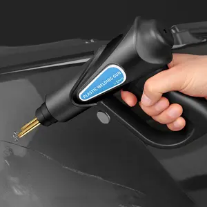 Plastic Welding Set, Plastic Welding Torch Welding Set, Hot Stapler with 200/1000 Staples, Used to Effectively Repair Plastic Cracks