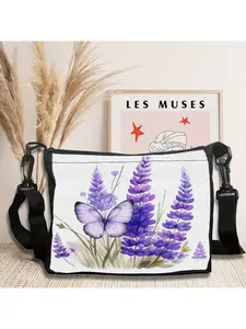 Lavender series fourth compact shoulder bag, party accessories, a must for trend lovers 7.14